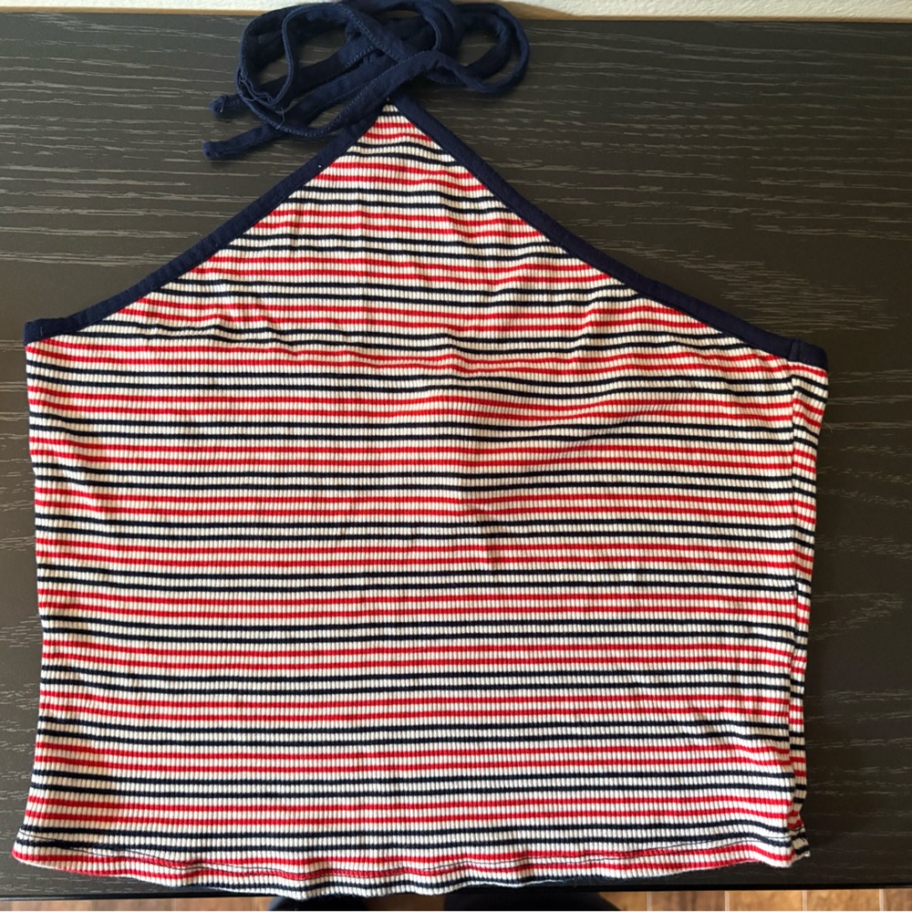 3/$15 Cropped Halter Top